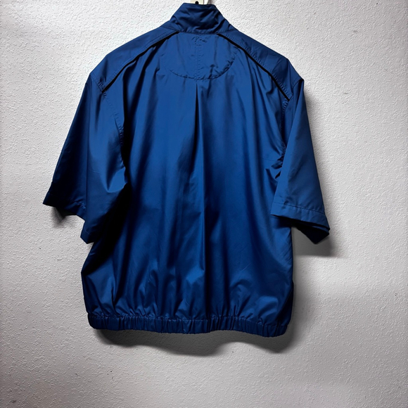 Men's Nike Blue/Periwinkle Short Sleeve Golf Windbreaker Jacket Like New - Picture 4 of 6